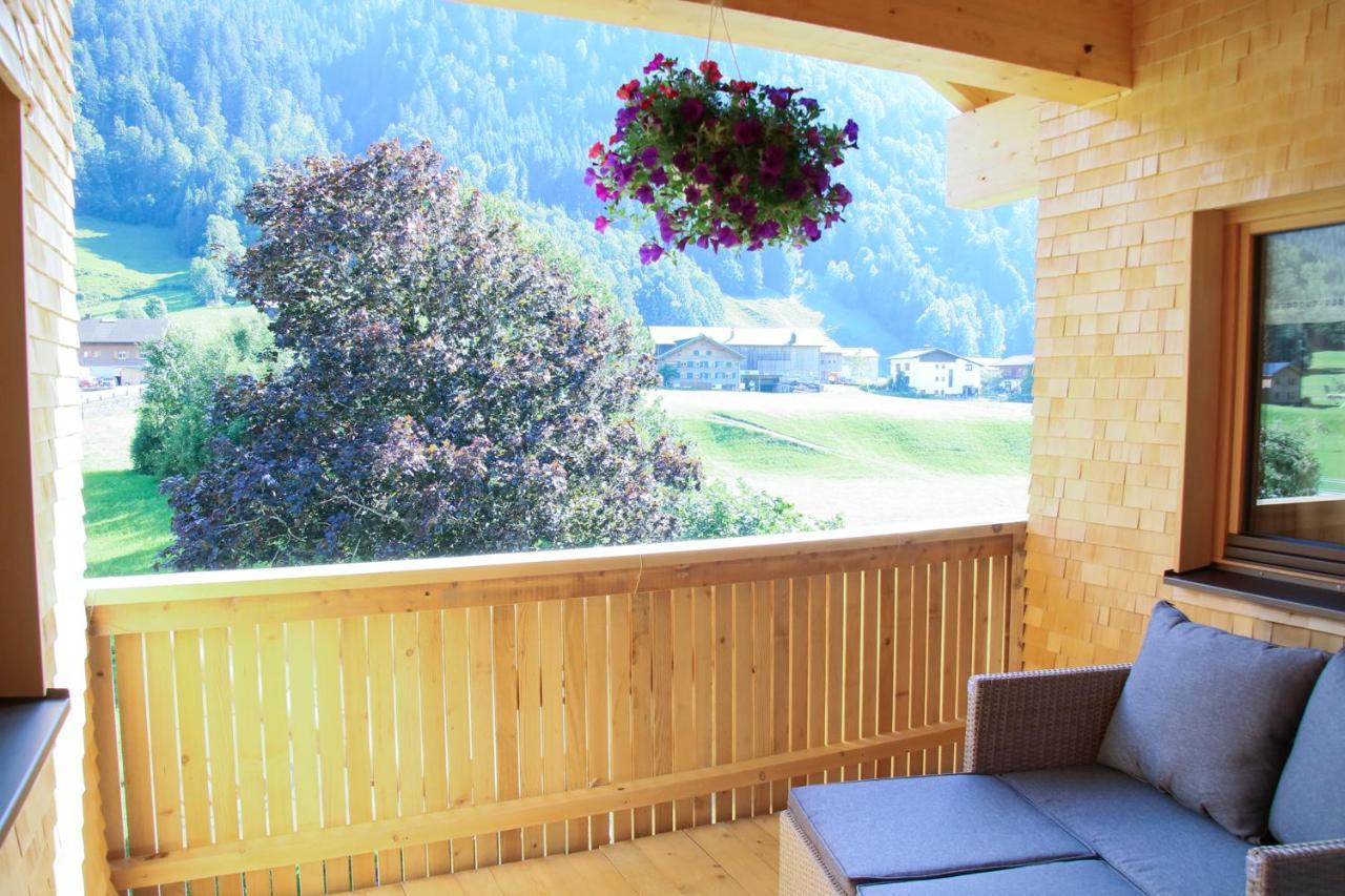 Appartamento Haus Bergquell Au (Vorarlberg) Esterno foto