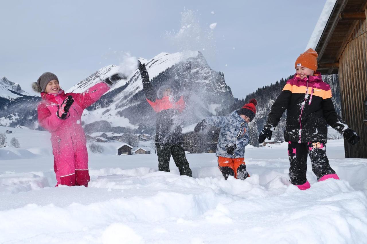 Appartamento Haus Bergquell Au (Vorarlberg) Esterno foto